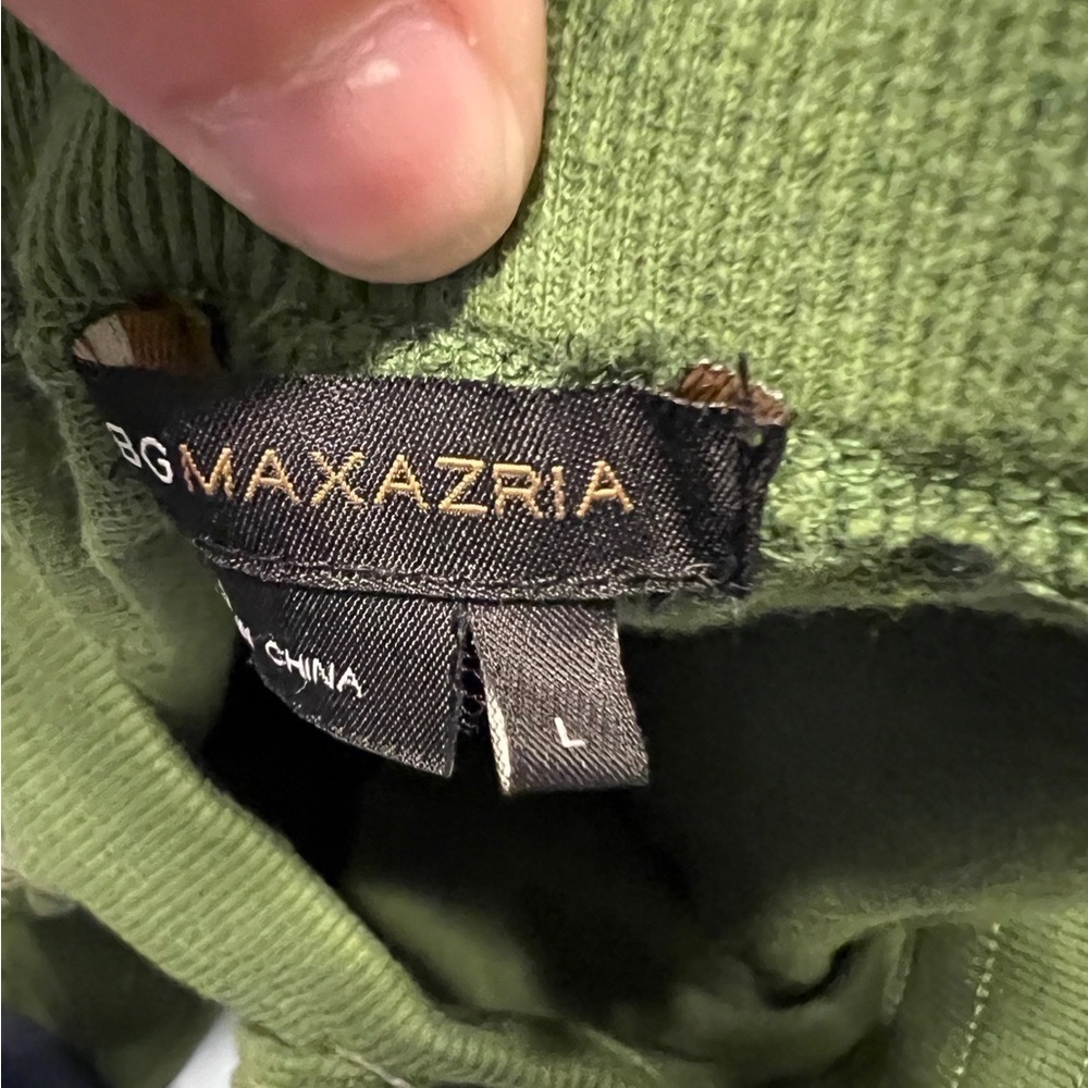 BCBG MaxAzria Women’s Sweatpants Green Size Large - Picture 8 of 10